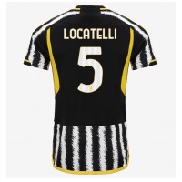 Maglie da calcio Juventus Manuel Locatelli #5 Prima Maglia 2023-24 Manica Corta